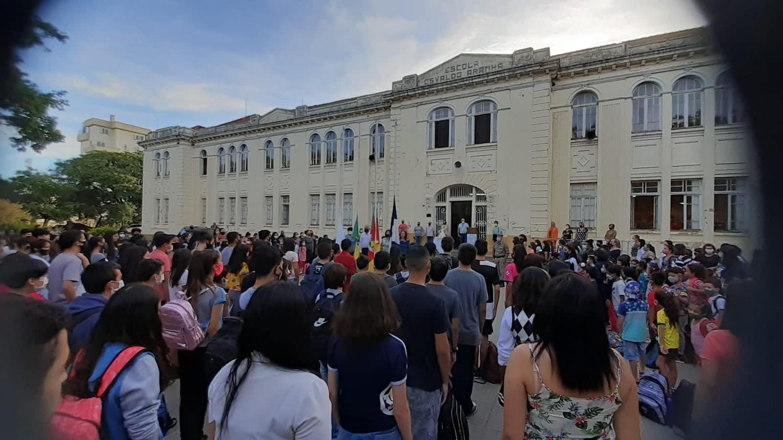 Oswaldo Aranha escola cívico militar de Alegrete