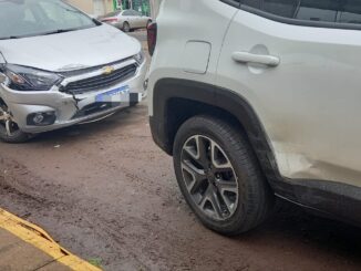 Acidente entre dois veículos deixa uma criança ferida em Alegrete