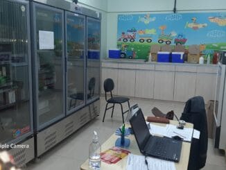 sala de vacinação do PAM central