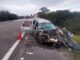 Colisão entre quatro veículos deixa uma pessoa morta na BR-290