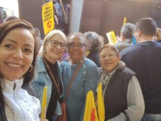 Alegrete presente em ato em Porto Alegre