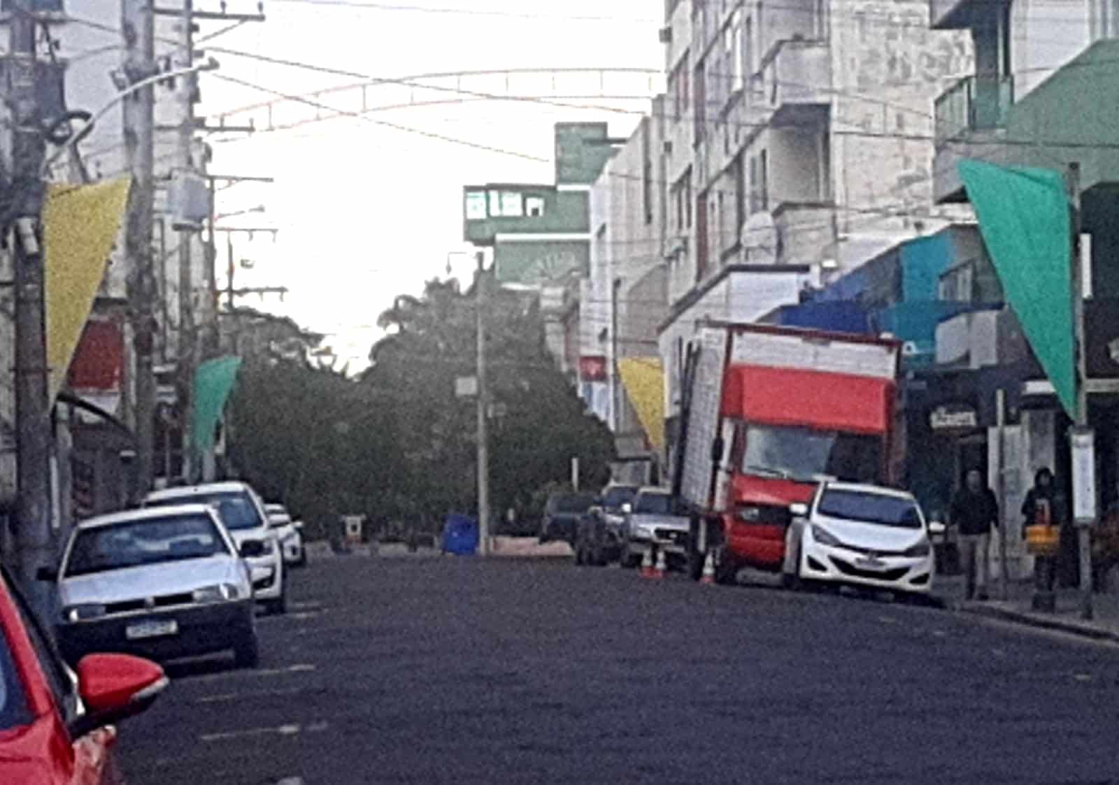 Verde e Amarelo na Gaspar Martins