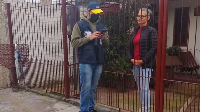 IBGE realizando o Censo em Alegrete IBGE realizando o Censo em Alegrete