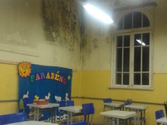 Salas de aula do Oswaldo Aranha