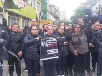Paralisação dos técnicos de enfermagem em Alegrete