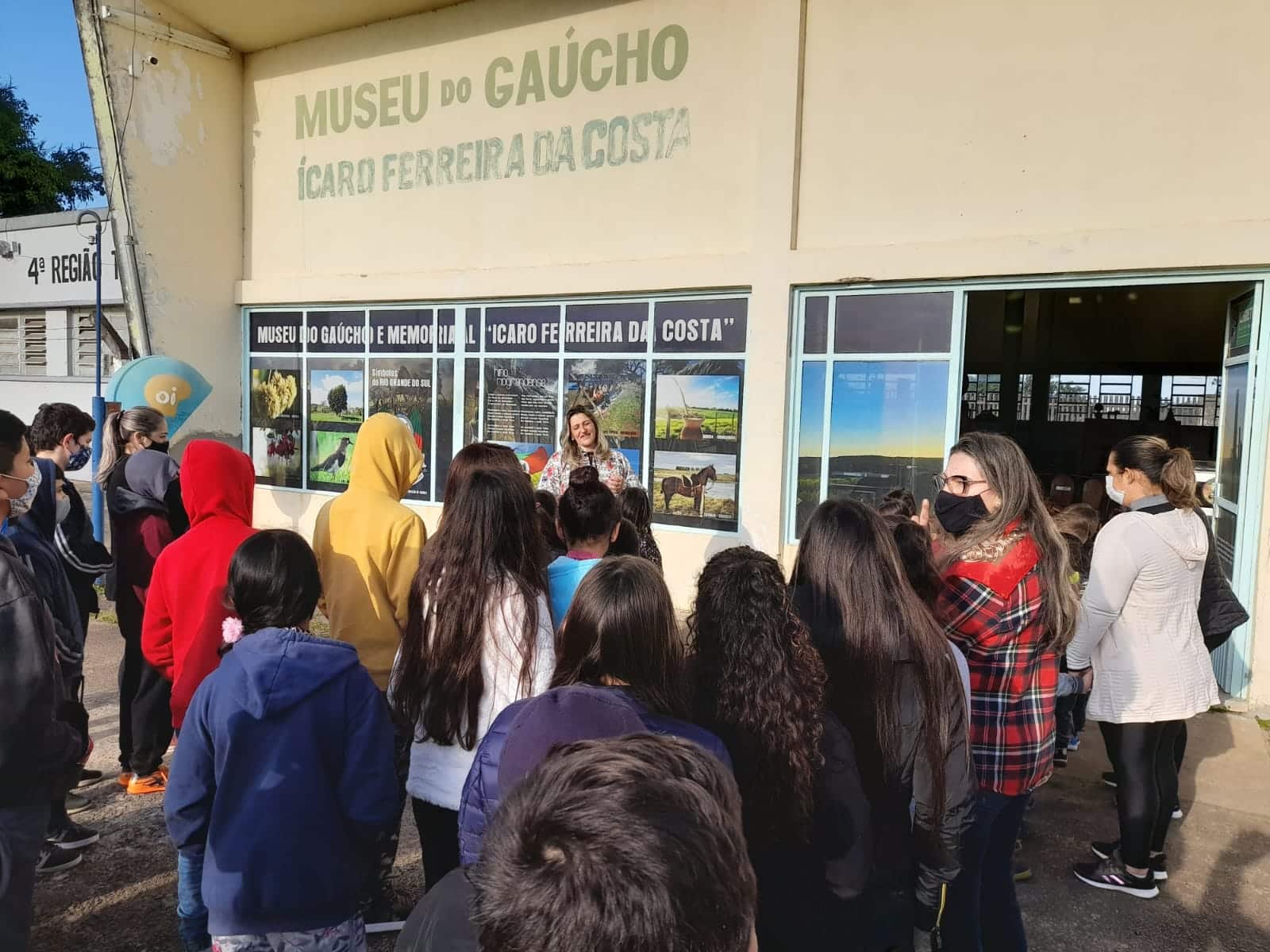 visitação ao Museu do Gaúchoi
