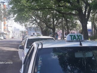 Taxistas em Alegrete