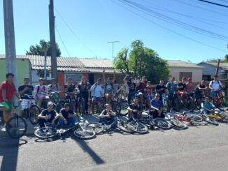 Grupo rolé de bike- Alegrete
