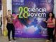 Professora e aluna do Tancredo Neves na Feira de Ciência Jovem