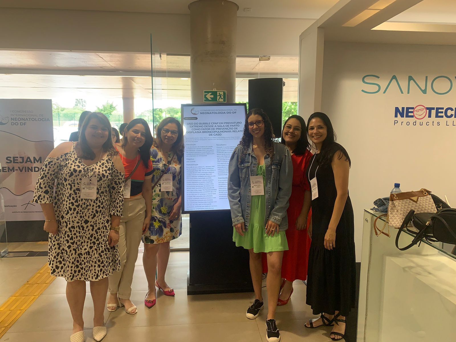 Equipe da UTI Neo apresenta trabalho em Congresso Internacional de