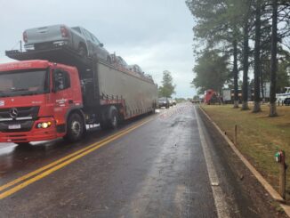 Bloqueio da BR 290 em Alegrete