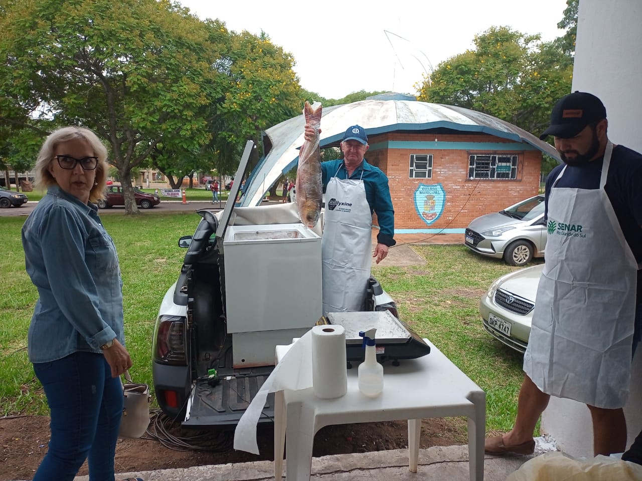 Peixe na Feira de Páscoa