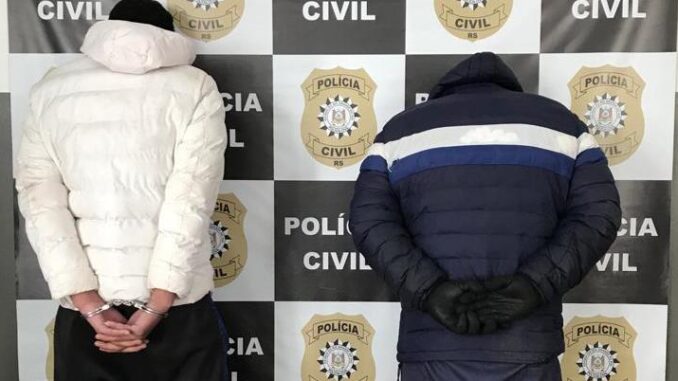 prisão pela Polícia Civil