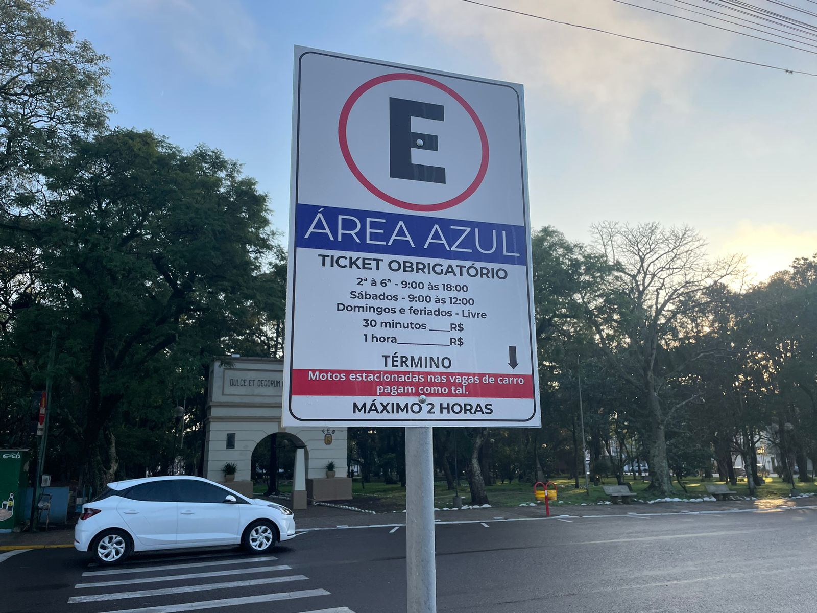 Estacionamento rotativo inicia 2024, com repasse superior a 10 mil ao ...