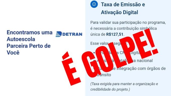 golpe detran