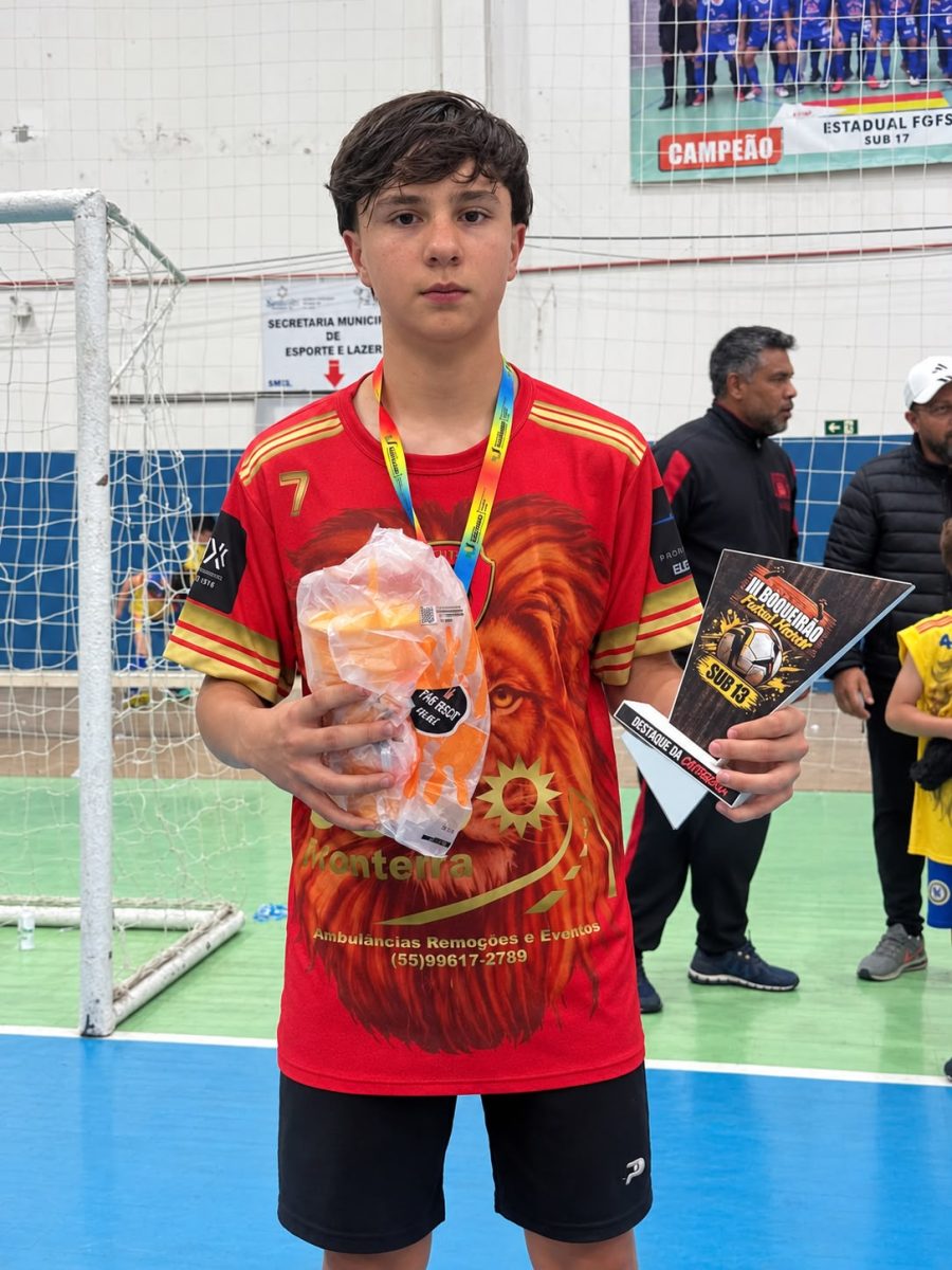 RG Futsal é campeã da III Copa Boqueirão em Santiago na categoria Sub-13 (foto 1)